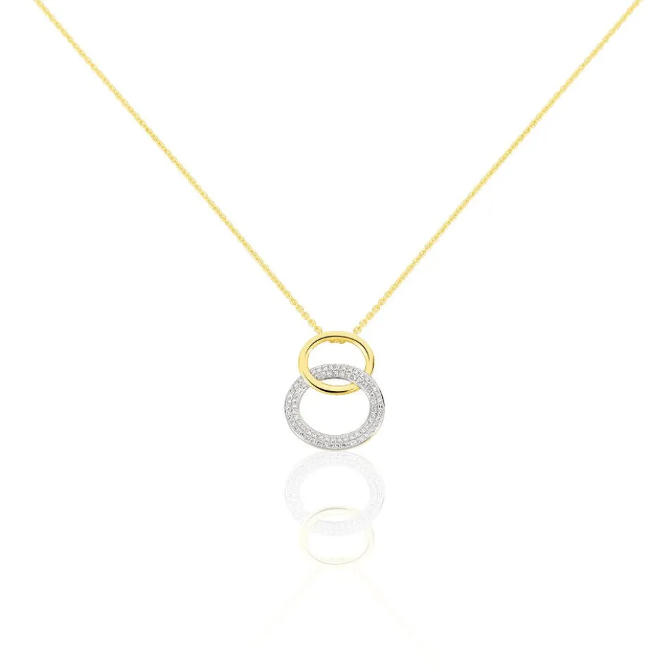 Collier Daniyah Or Jaune Diamant