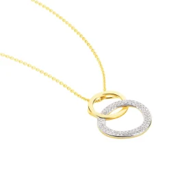 Collier Daniyah Or Jaune Diamant