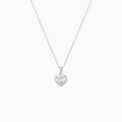 Collier Dari Or Blanc Oxyde De Zirconium