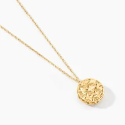 Collier Deepak Or Jaune