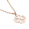 Collier Delmira Argent Rose