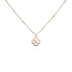 Collier Delmira Argent Rose