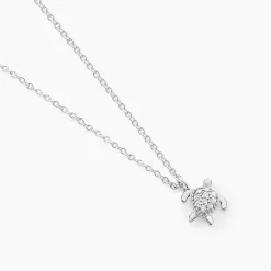 Collier Desert Argent Blanc Oxyde De Zirconium