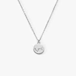 Collier Despina Argent Blanc Oxyde De Zirconium