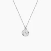 Collier Despina Argent Blanc Oxyde De Zirconium
