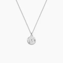 Collier Despina Argent Blanc Oxyde De Zirconium