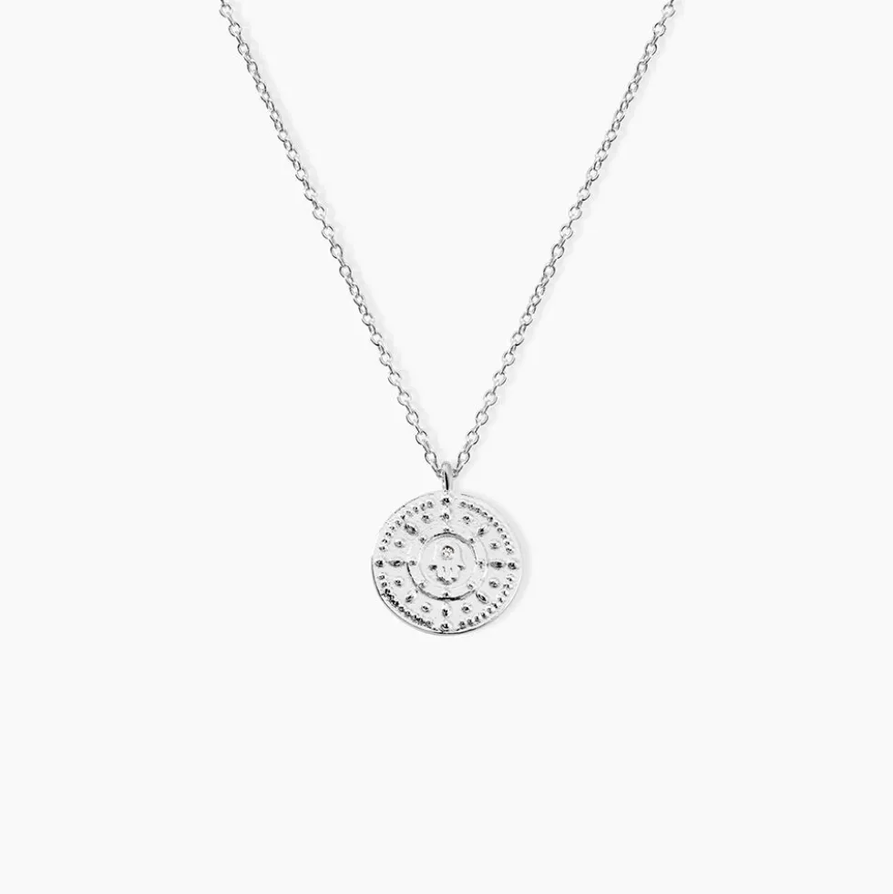Collier Dhyana Argent Blanc Oxyde De Zirconium