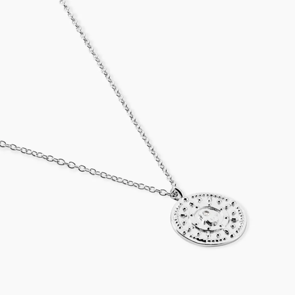 Collier Dhyana Argent Blanc Oxyde De Zirconium