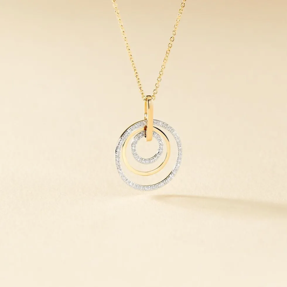 Collier Dorotea Or Jaune Diamant