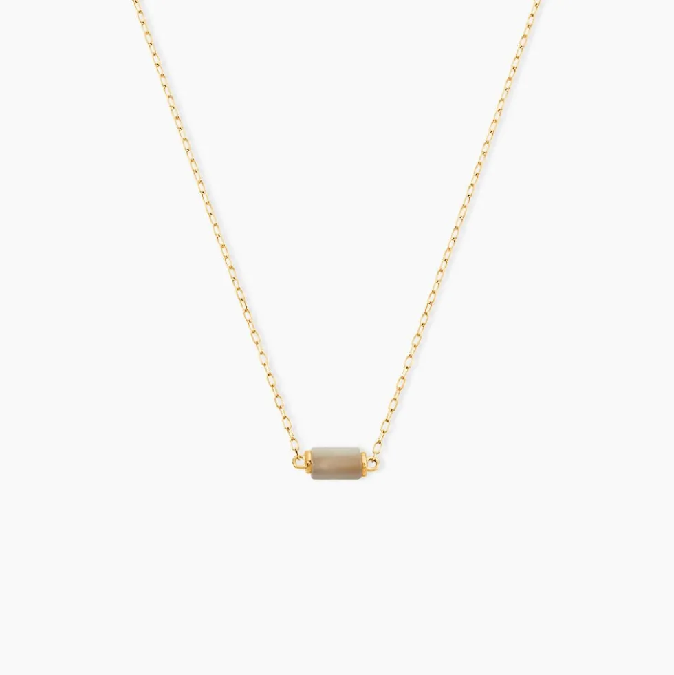 Collier Ean Or Jaune Nacre