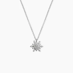 Collier Effie Argent Blanc Oxyde De Zirconium