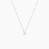 Collier Elfa Or Blanc Diamant