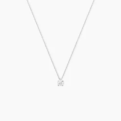 Collier Elfa Or Blanc Diamant