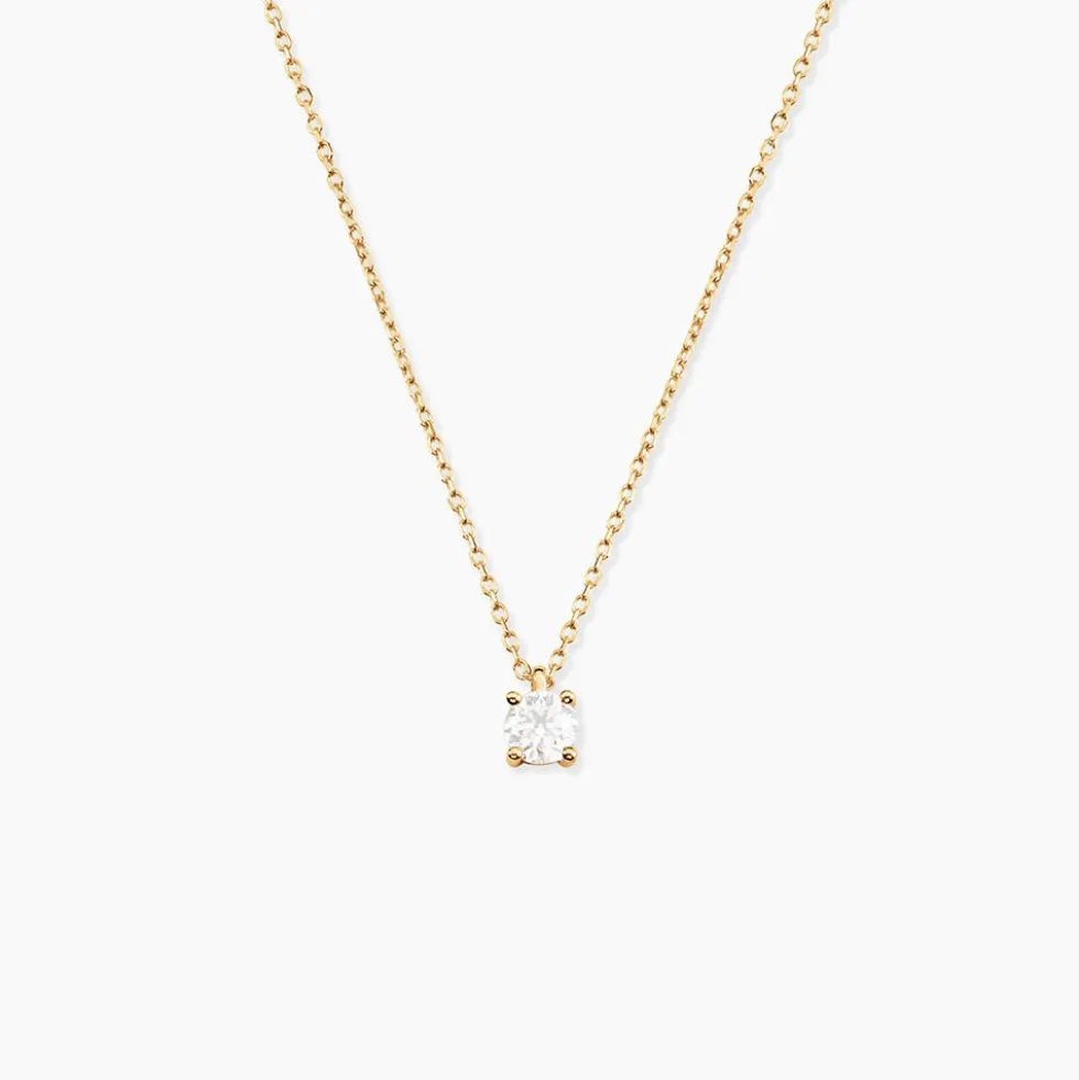 Collier Elfa Or Jaune Diamant