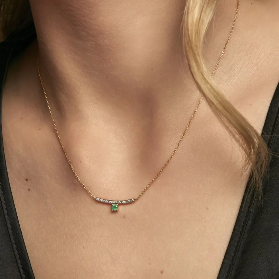 Collier Emeald Is The New Black Or Jaune Emeraude Diamant