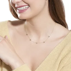 Collier Emia Or Jaune