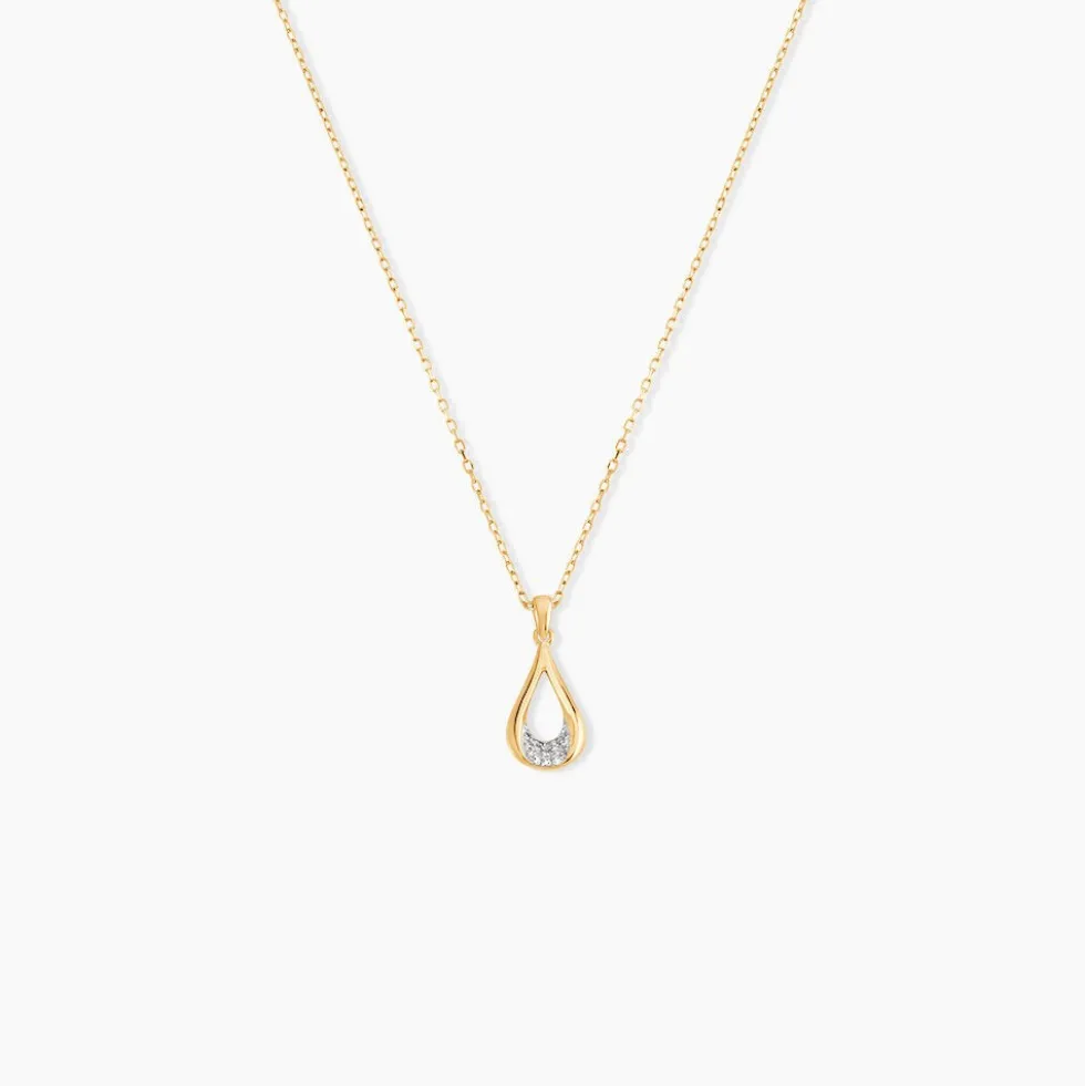 Collier Ephraim Or Jaune Diamant