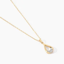 Collier Ephraim Or Jaune Diamant