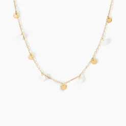 Collier Epurea Or Jaune Nacre