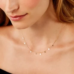 Collier Epurea Or Jaune Nacre