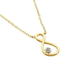 Collier Eszter Or Jaune Diamant