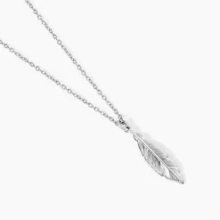 Collier Euriell Argent Blanc