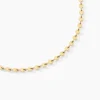 Collier Eva Acier Jaune