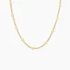 Collier Eva Acier Jaune