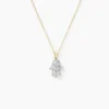 Collier Fahmida Or Jaune Diamant