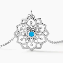 Collier Faven Argent Blanc Oxyde De Zirconium