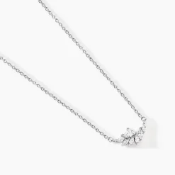 Collier Feeria Argent Blanc Oxyde De Zirconium