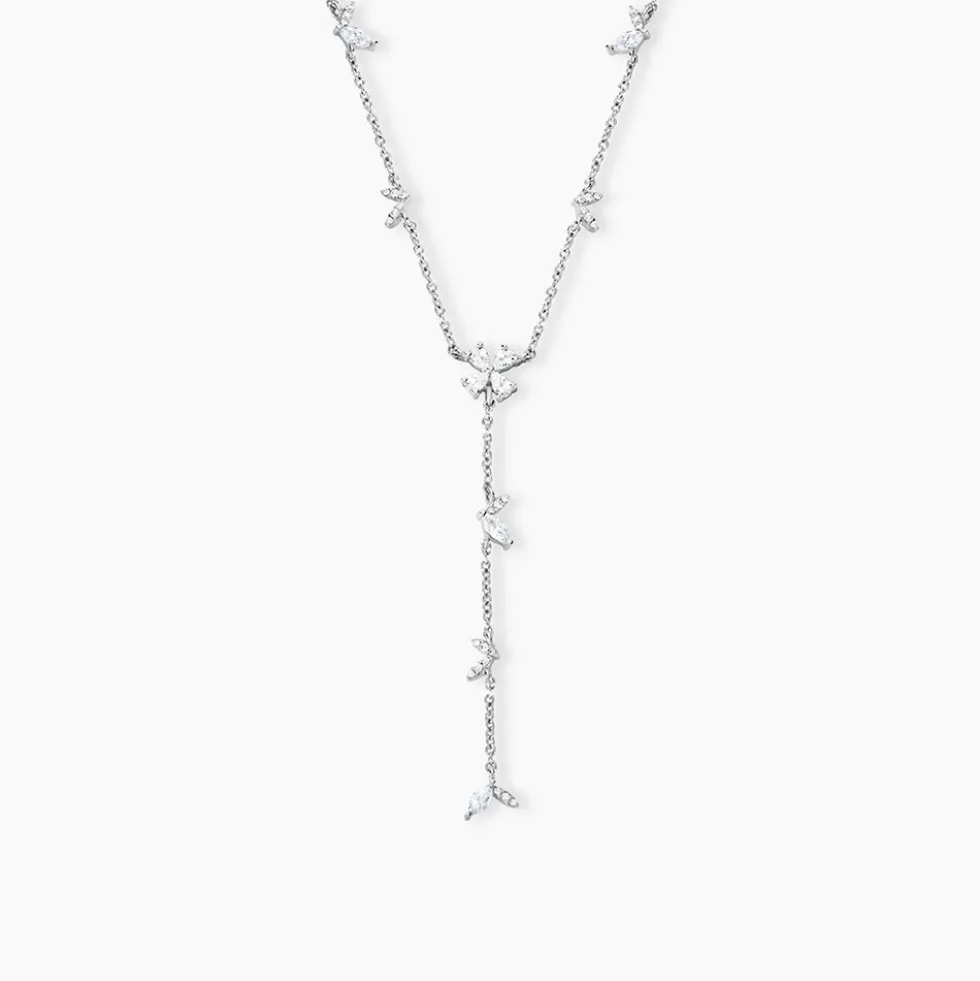 Collier Feeria Argent Blanc Oxyde De Zirconium