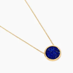 Collier Florica Or Jaune Lapis Lazuli