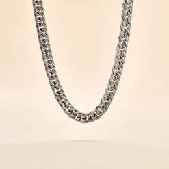 Collier Frederic Acier Blanc