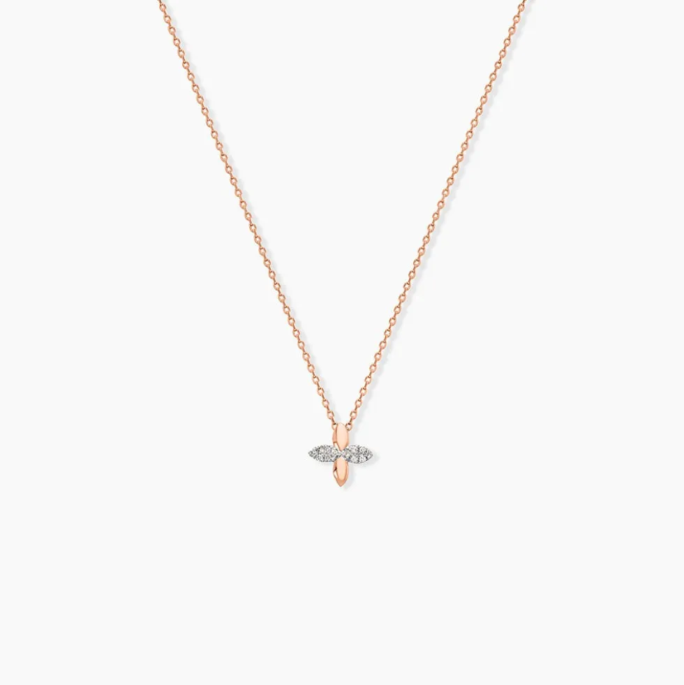 Collier Ginila Or Rose Diamant