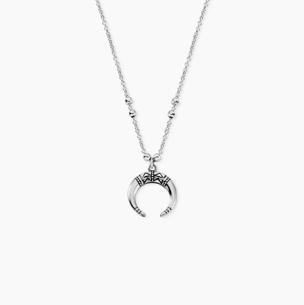 Collier Gipsy Argent Blanc