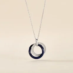 Collier Grizzel Argent Céramique Oxyde