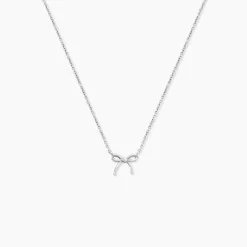 Collier Haria Argent Blanc