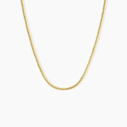 Collier Harlow Acier Jaune