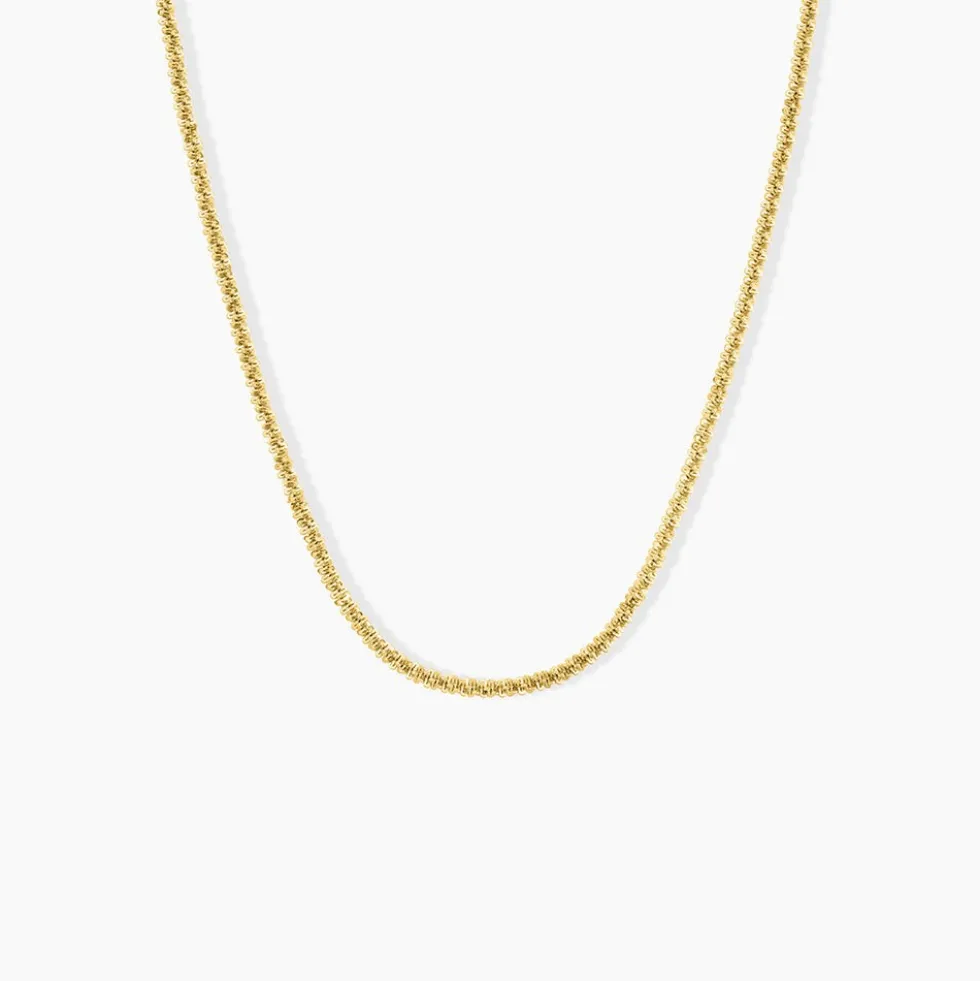 Collier Harlow Acier Jaune