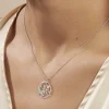 Collier Hita Argent Blanc