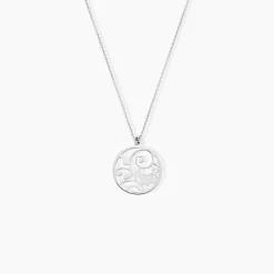 Collier Hita Argent Blanc