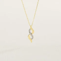 Collier Ilarione Or Jaune Diamant