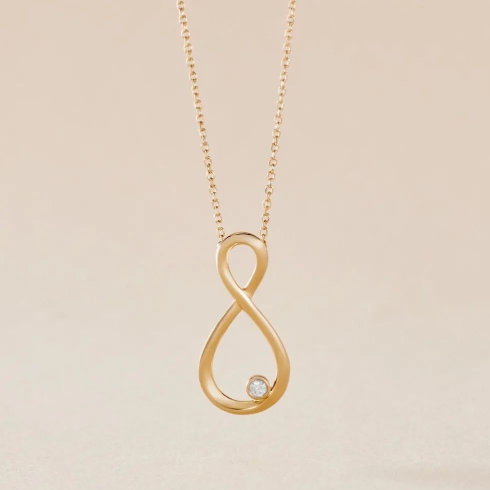 Collier Illes Or Jaune Diamant