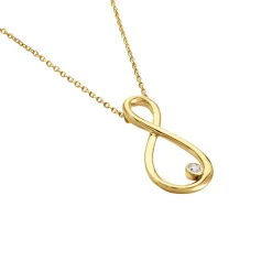 Collier Illes Or Jaune Diamant