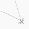 Collier Indiana Argent Blanc Oxyde De Zirconium