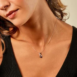 Collier Iolo Or Jaune Saphir