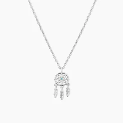 Collier Islene Argent Blanc Oxyde De Zirconium