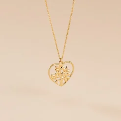 Collier Ixia Or Jaune
