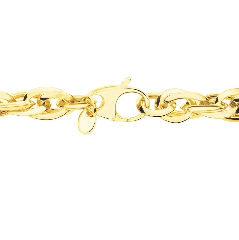 Collier Izar Torsadee Or Jaune